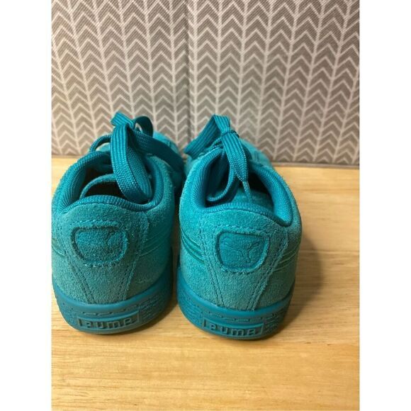 Puma Badge Suede Jr Sneaker teal - Picture 4 of 8